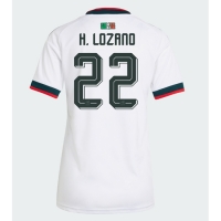 Mexiko Hirving Lozano #22 Bortatröja Dam VM 2026 Kortärmad